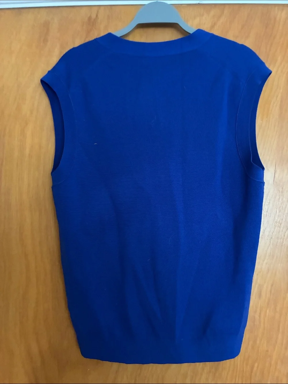 J.Crew marino wool relaxed blue Button-up Vest